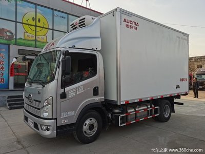 解放領(lǐng)途4米2冷藏車 高效掙錢機(jī)器，品質(zhì)與功能之選